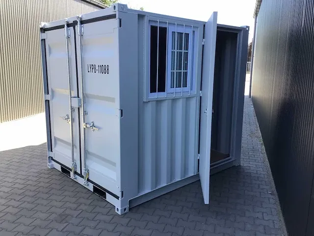 2024 - lypu - 8ft - opslag container met zijdeur en raam - afbeelding 22 van  25