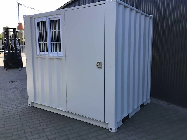 2024 - lypu - 8ft - opslag container met zijdeur en raam - afbeelding 2 van  25