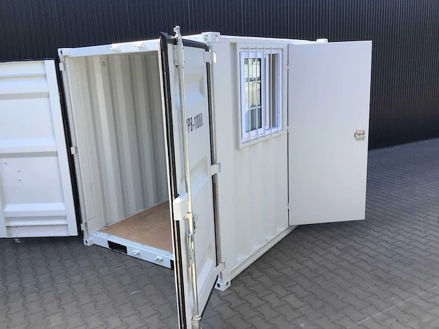 2024 - lypu - 8ft - opslag container met zijdeur en raam - afbeelding 8 van  25
