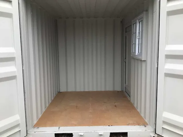 2024 - lypu - 9ft - opslagcontainer met zijdeur en raam - - afbeelding 2 van  13