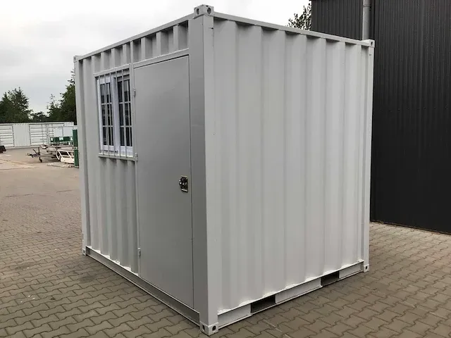 2024 - lypu - 9ft - opslagcontainer met zijdeur en raam - - afbeelding 10 van  13