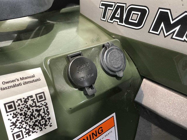 2024 - tao motors - tga 300f 4x2 atv - quad (ongebruikt) - afbeelding 7 van  18