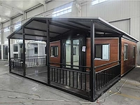 2024 20ft uitschuifbare tiny house/chalet - afbeelding 1 van  32