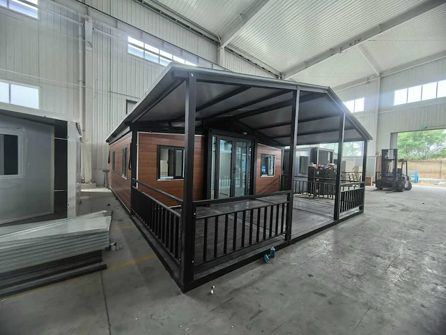 2024 20ft uitschuifbare tiny house/chalet - afbeelding 14 van  32