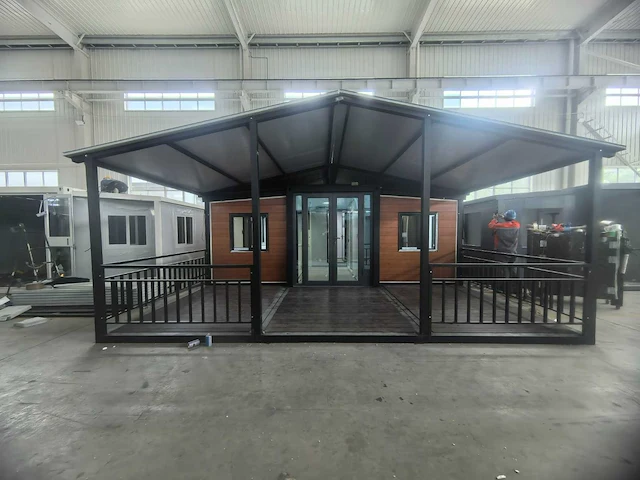 2024 20ft uitschuifbare tiny house/chalet - afbeelding 15 van  32