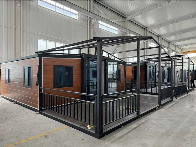 2024 20ft uitschuifbare tiny house/chalet - afbeelding 17 van  32