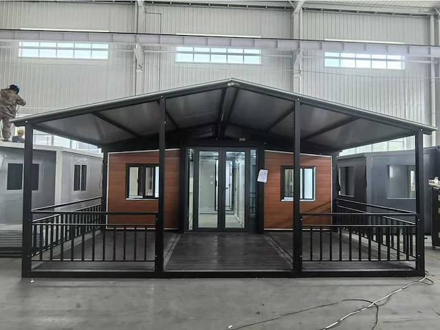2024 20ft uitschuifbare tiny house/chalet - afbeelding 12 van  32