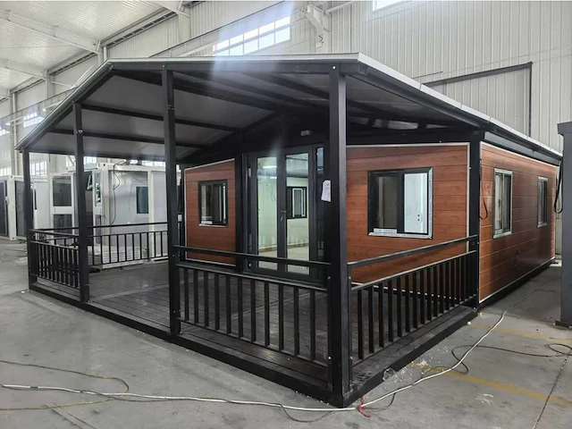 2024 20ft uitschuifbare tiny house/chalet - afbeelding 23 van  32
