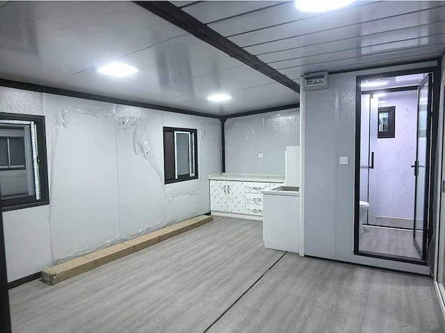 2024 20ft uitschuifbare tiny house/chalet - afbeelding 28 van  32