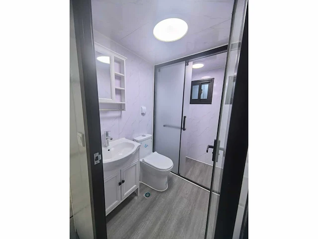 2024 20ft uitschuifbare tiny house/chalet - afbeelding 32 van  32