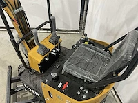 2024 agt h12r graafmachine met hydraulische grondboor en extra bakken; type motor r420 - afbeelding 11 van  16