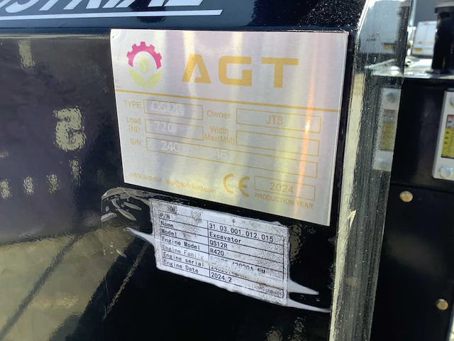 2024 agt qs12r minigraafmachine (unused) - afbeelding 14 van  21