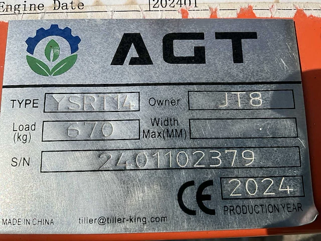 2024 agt ysrt14 schranklader - afbeelding 7 van  15