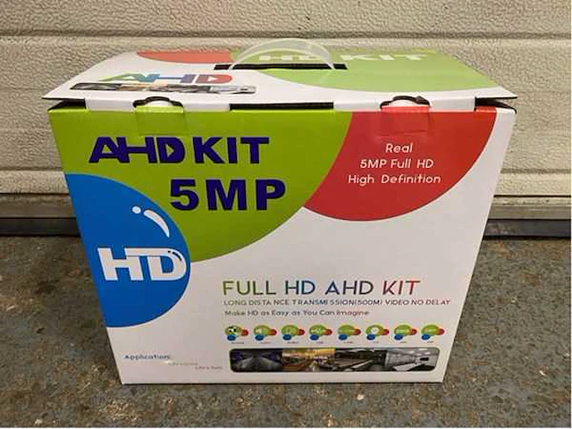 2024 ahd hd 4 camera’s beveiligingscamerasysteem - afbeelding 1 van  4