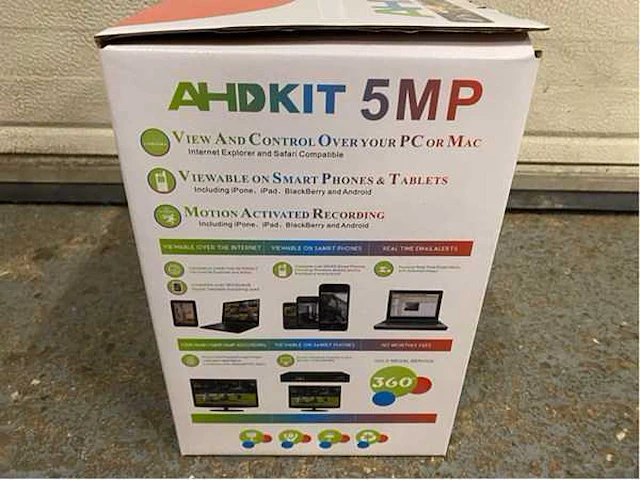 2024 ahd hd 4 camera’s beveiligingscamerasysteem - afbeelding 3 van  4