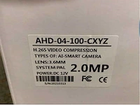 2024 ahd hd 4 camera’s beveiligingscamerasysteem - afbeelding 4 van  4