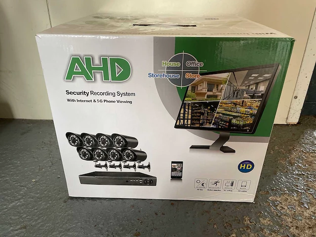 2024 ahd hd 8 camera’s beveiligingscamera's - afbeelding 1 van  5