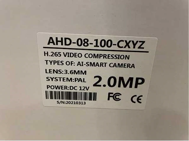 2024 ahd hd 8 camera’s beveiligingscamera's - afbeelding 4 van  4
