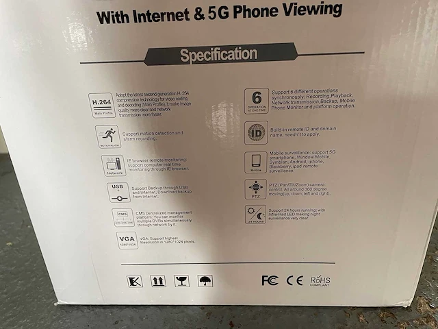2024 ahd hd 8 camera’s beveiligingscamera's - afbeelding 4 van  5