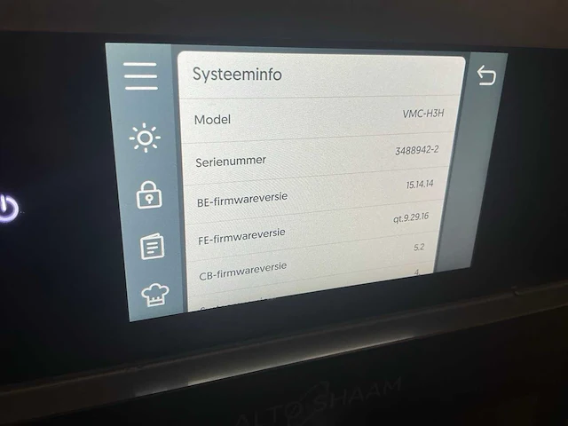 2024 alto shaam vector vmc-h3h 3x 1/1 gn rh deluxe + wifi combisteamer - afbeelding 3 van  13