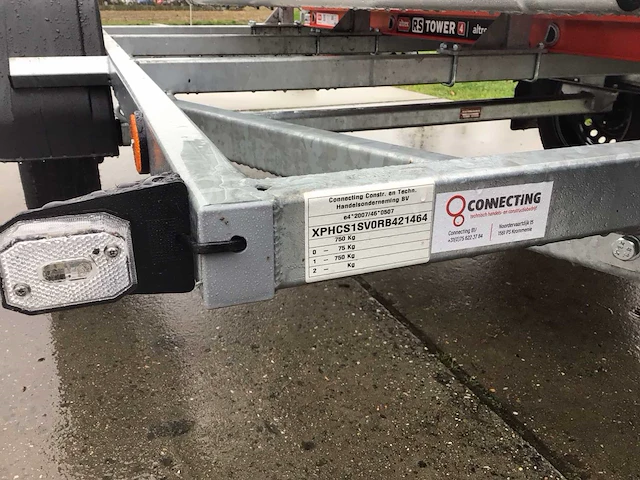 2024 altrex aluminium rolsteiger op steigertransporter - afbeelding 3 van  11