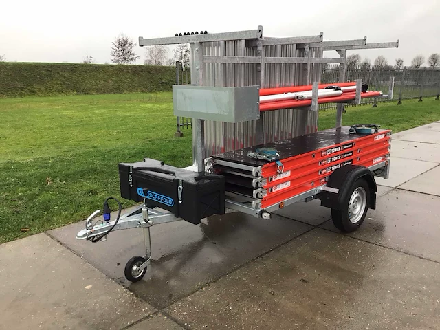 2024 altrex aluminium rolsteiger op steigertransporter - afbeelding 5 van  11