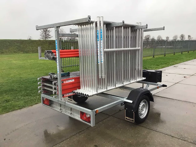 2024 altrex aluminium rolsteiger op steigertransporter - afbeelding 6 van  11
