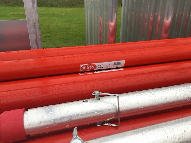 2024 altrex aluminium rolsteiger op steigertransporter - afbeelding 10 van  11