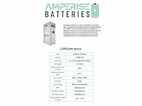 2024 amperise batteries lithium life thuisbatterij (4x) - afbeelding 4 van  6