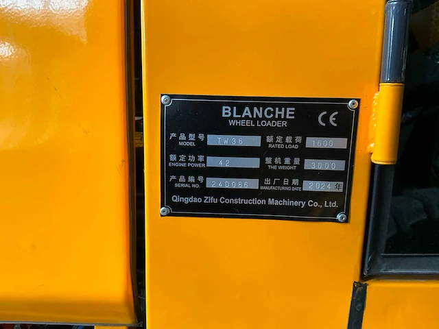 2024 blanche tw36 shovel - afbeelding 22 van  31