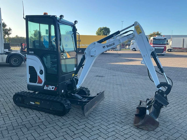 2024 bobcat e20z rupsgraafmachine - afbeelding 20 van  25