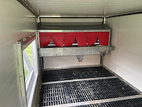2024 bogi/humbaur kippenmobiel veeaanhangwagen/mobiel kippenhok - afbeelding 8 van  24