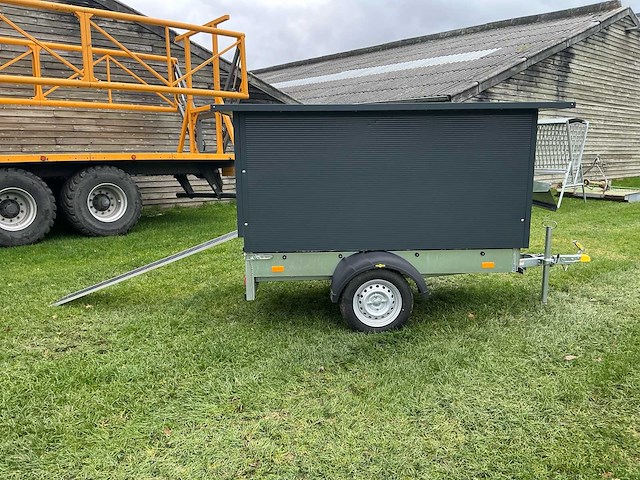 2024 bogi/humbaur kippenmobiel veeaanhangwagen/mobiel kippenhok - afbeelding 21 van  24