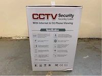 2024 cctv aprica 4 camera’s beveiligingscamerasysteem - afbeelding 4 van  5