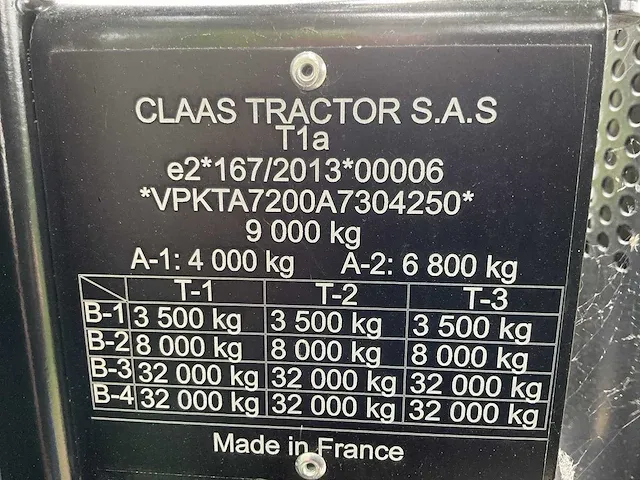 2024 claas arion 450 vierwielaangedreven landbouwtractor - afbeelding 35 van  40