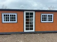 2024 compleet deluxe 12x6 meter mobiele woonunit met 3 slaapkamers en keuken 73m3 - afbeelding 9 van  52
