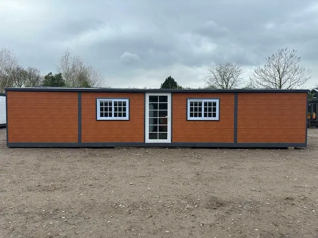 2024 compleet deluxe 12x6 meter mobiele woonunit met 3 slaapkamers en keuken 73m3 - afbeelding 12 van  52