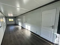 2024 compleet deluxe 12x6 meter mobiele woonunit met 3 slaapkamers en keuken 73m3 - afbeelding 26 van  52