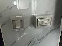 2024 compleet deluxe 12x6 meter mobiele woonunit met 3 slaapkamers en keuken 73m3 - afbeelding 30 van  52