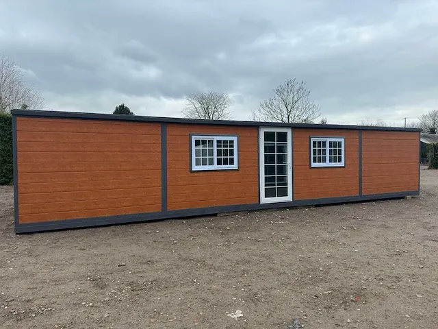 2024 compleet deluxe 12x6 meter mobiele woonunit met 3 slaapkamers en keuken 73m3 - afbeelding 23 van  52
