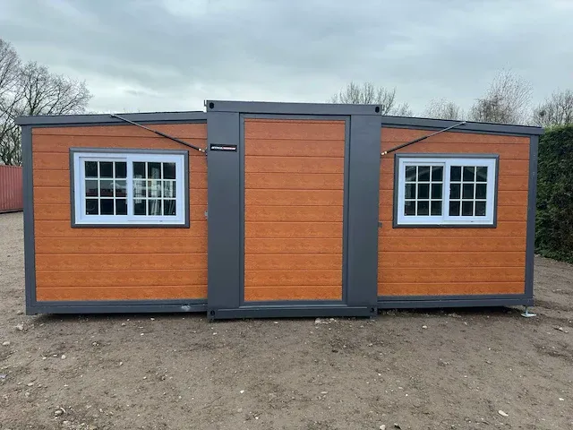 2024 compleet deluxe 12x6 meter mobiele woonunit met 3 slaapkamers en keuken 73m3 - afbeelding 50 van  52