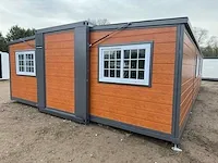 2024 compleet deluxe 12x6 meter mobiele woonunit met 3 slaapkamers en keuken 73m3 - afbeelding 51 van  52