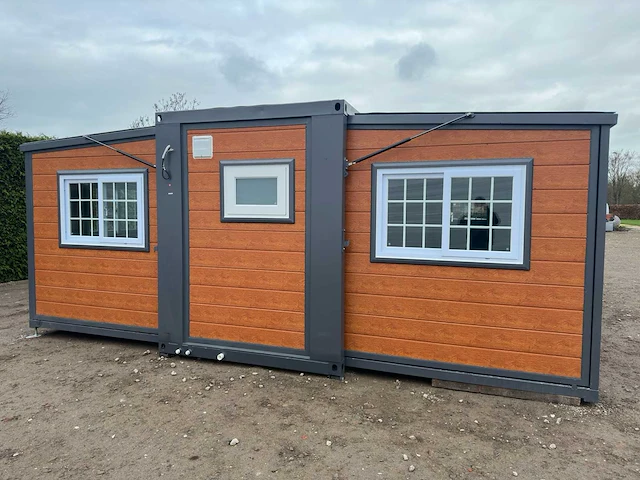 2024 compleet deluxe 12x6 meter mobiele woonunit met 3 slaapkamers en keuken 73m3 - afbeelding 6 van  52