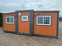 2024 compleet deluxe 12x6 meter mobiele woonunit met 3 slaapkamers en keuken 73m3 - afbeelding 6 van  52