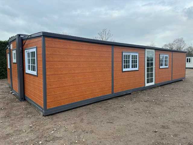 2024 compleet deluxe 12x6 meter mobiele woonunit met 3 slaapkamers en keuken 73m3 - afbeelding 8 van  52