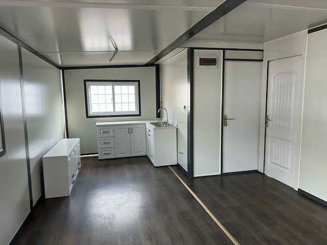 2024 compleet deluxe 12x6 meter mobiele woonunit met 3 slaapkamers en keuken 73m3 - afbeelding 19 van  52