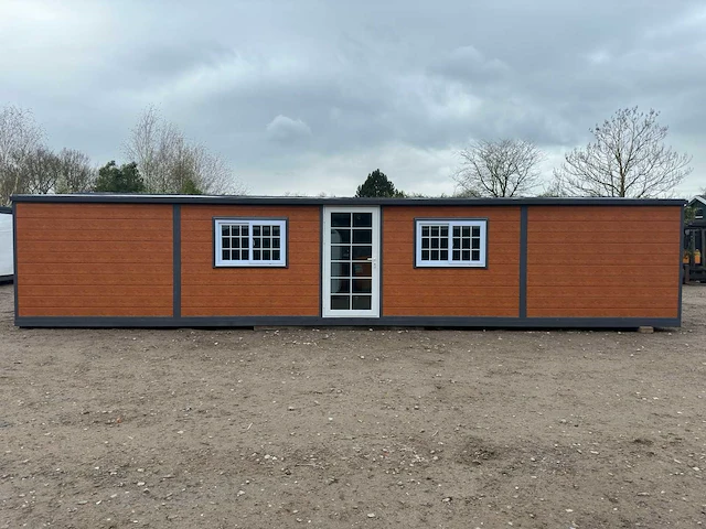 2024 compleet deluxe 12x6 meter mobiele woonunit met 3 slaapkamers en keuken 73m3 - afbeelding 12 van  52