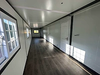 2024 compleet deluxe 12x6 meter mobiele woonunit met 3 slaapkamers en keuken 73m3 - afbeelding 27 van  52