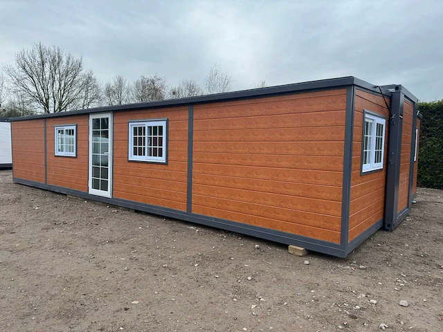 2024 compleet deluxe 12x6 meter mobiele woonunit met 3 slaapkamers en keuken 73m3 - afbeelding 34 van  52