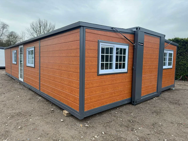 2024 compleet deluxe 12x6 meter mobiele woonunit met 3 slaapkamers en keuken 73m3 - afbeelding 45 van  52